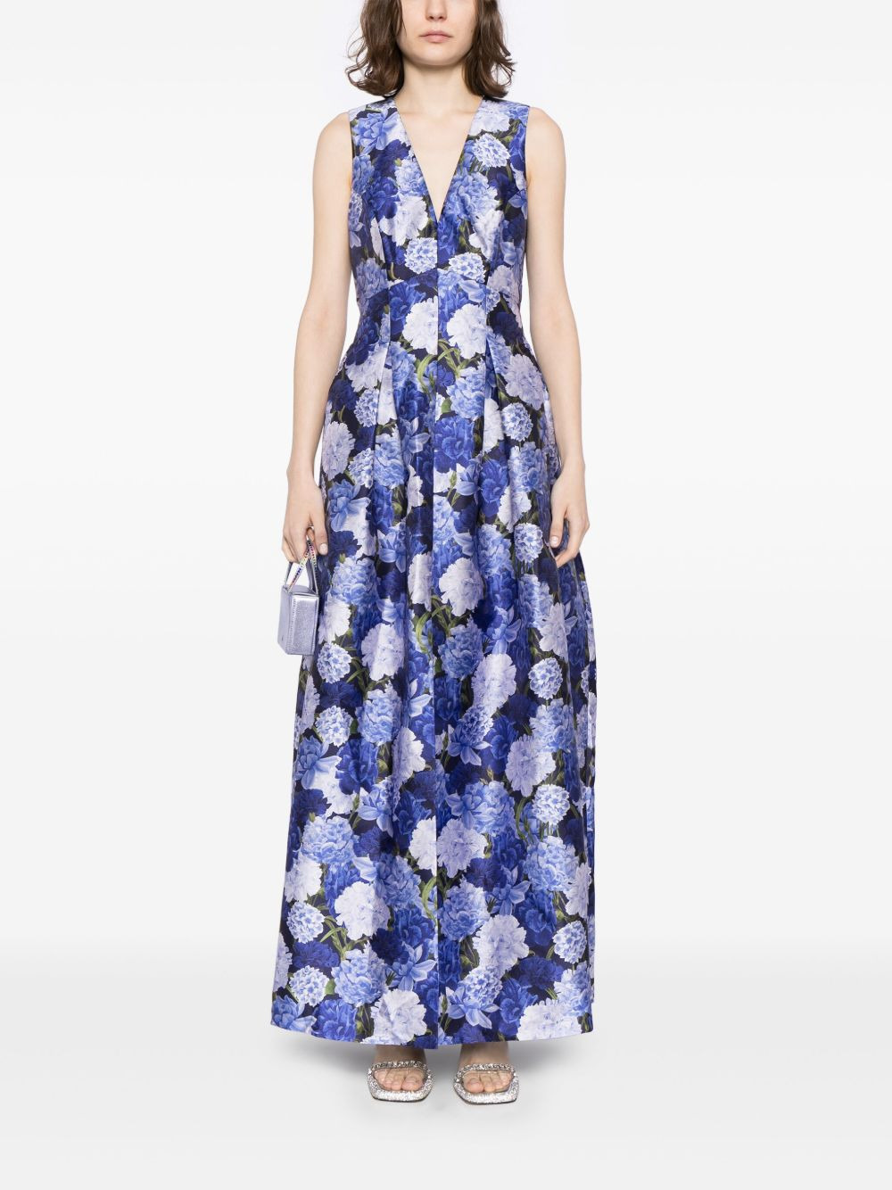 Brooke floral-print maxi dress - 2