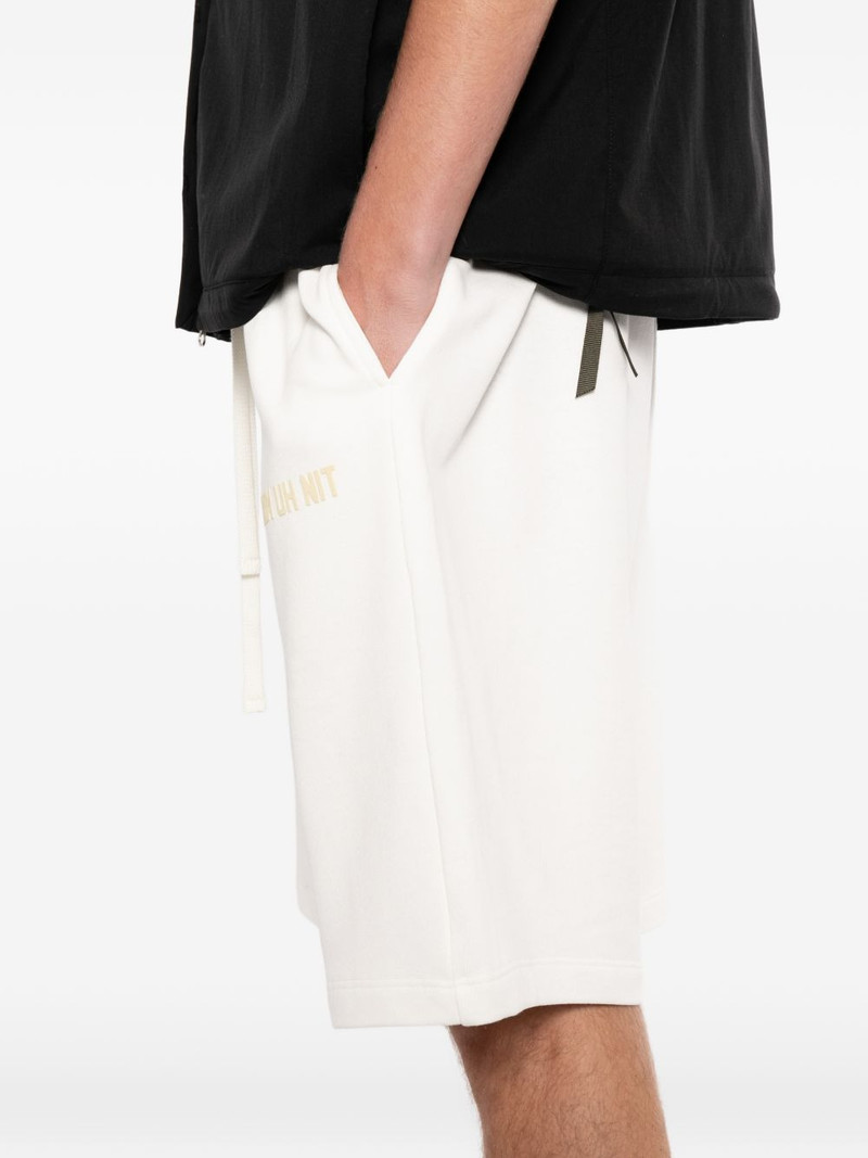 logo-print knee-length shorts 5