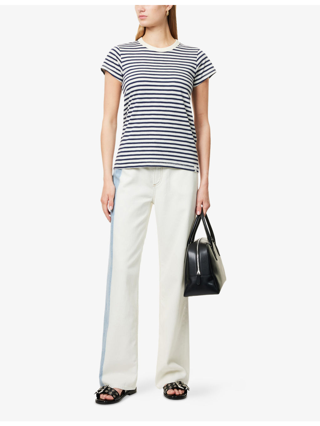 The Logan Wide-Leg Denim-Blend Jeans - 2