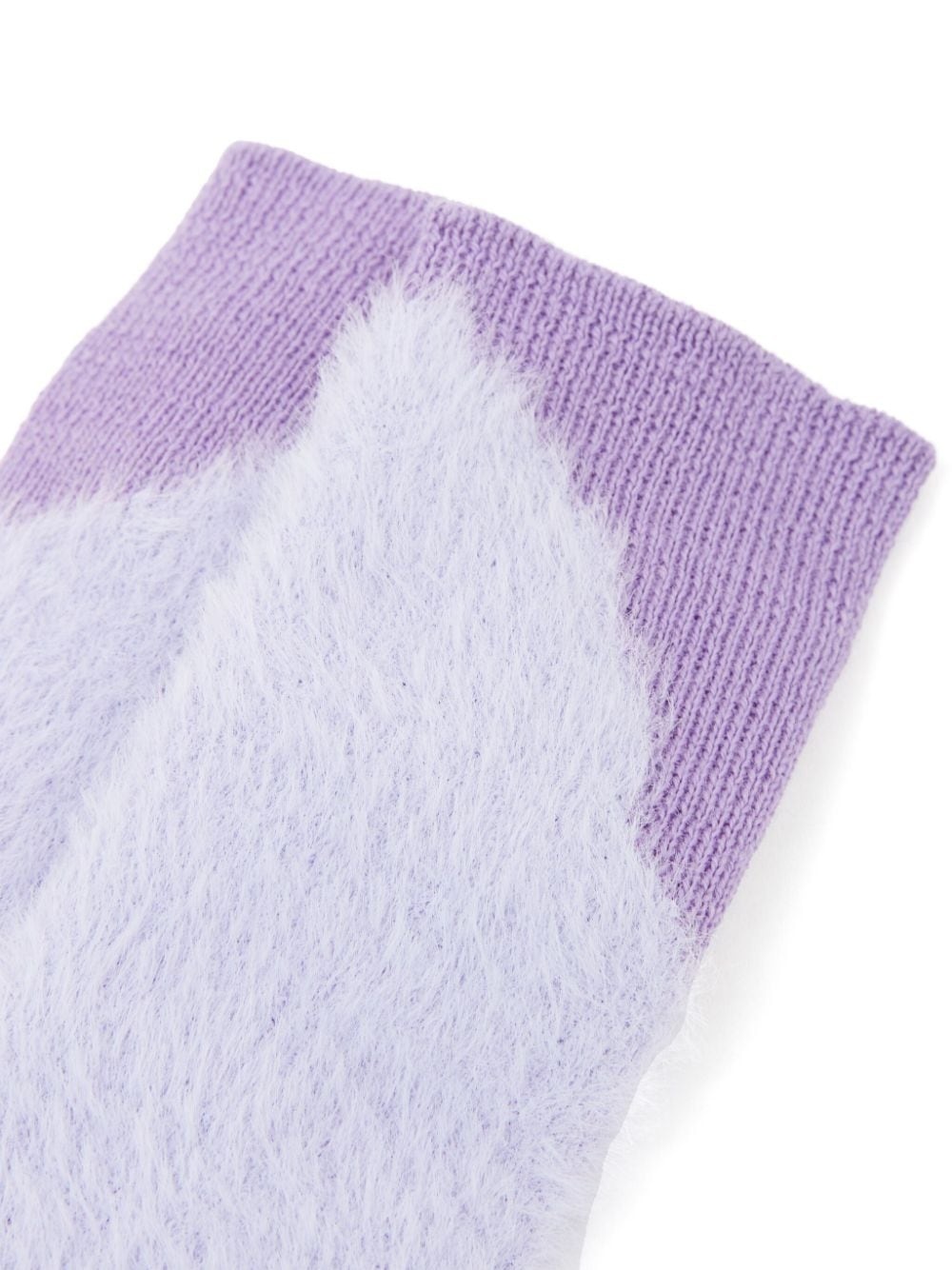 two-tone faux-fur gloves - 3
