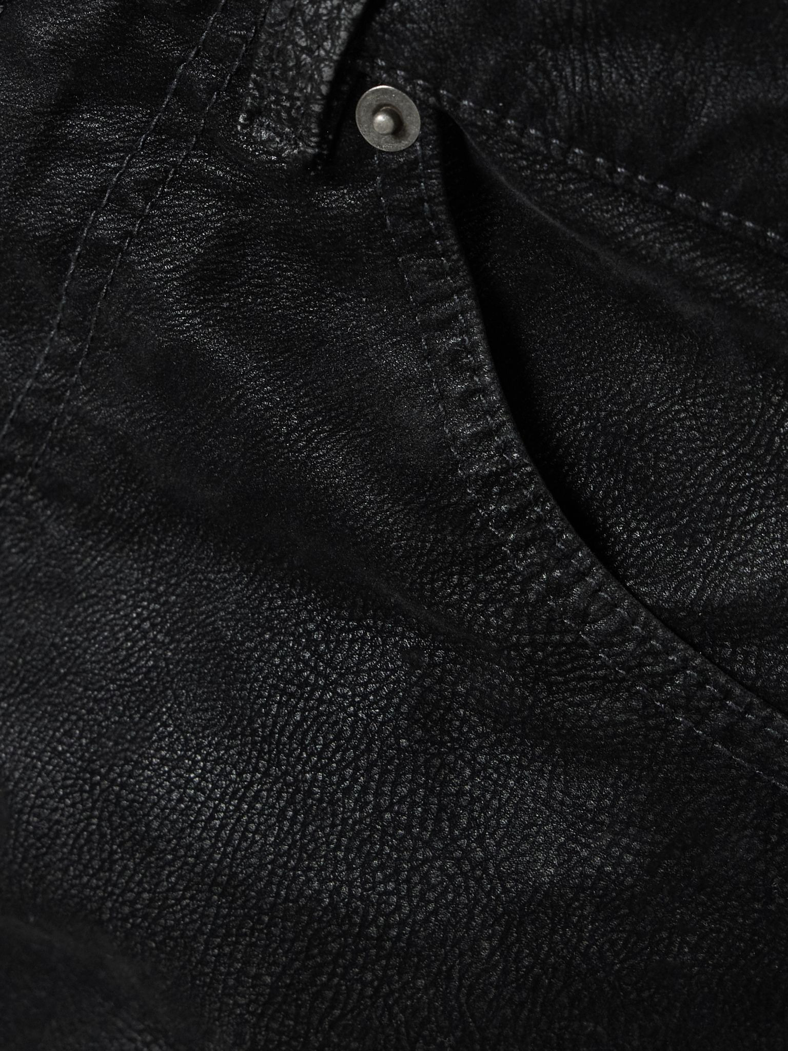 Kelsie coated skinny pants Black - 5