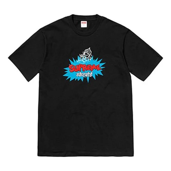 Supreme SS18 Ganesha Tee Black Thailand Short Sleeve Unisex SUP-SS18-501 - 1