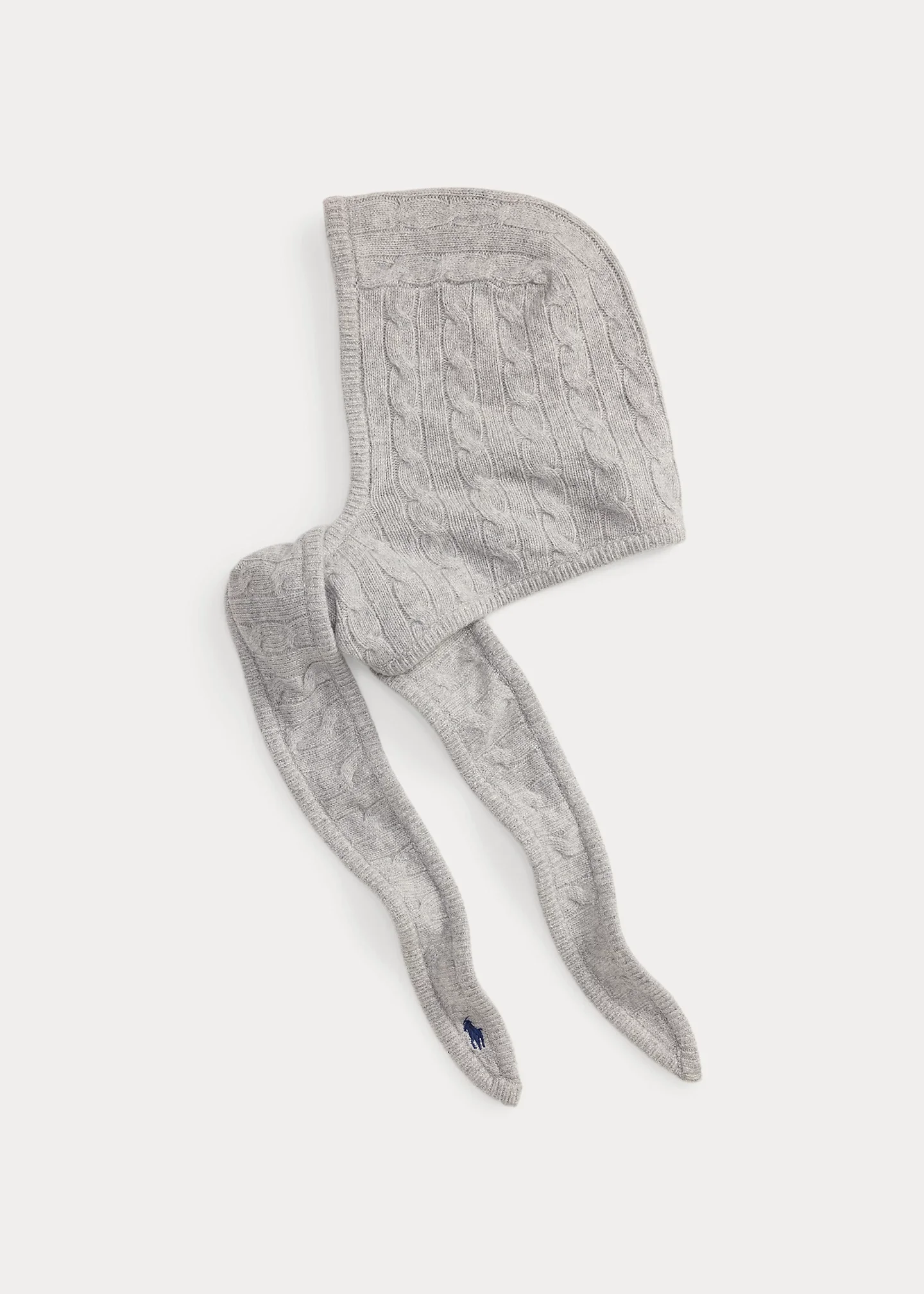 Cable-Knit Wool-Cashmere Wrap Snood - 1
