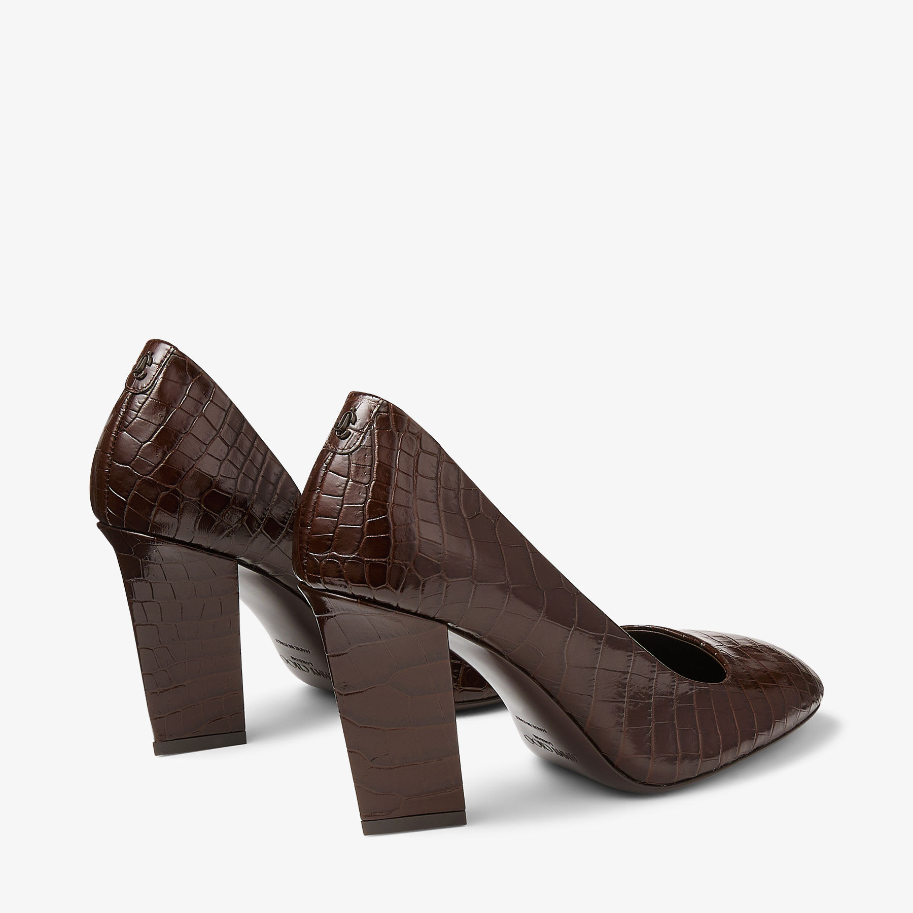 Farren 85
Chocolate Croc Embossed Leather - 6