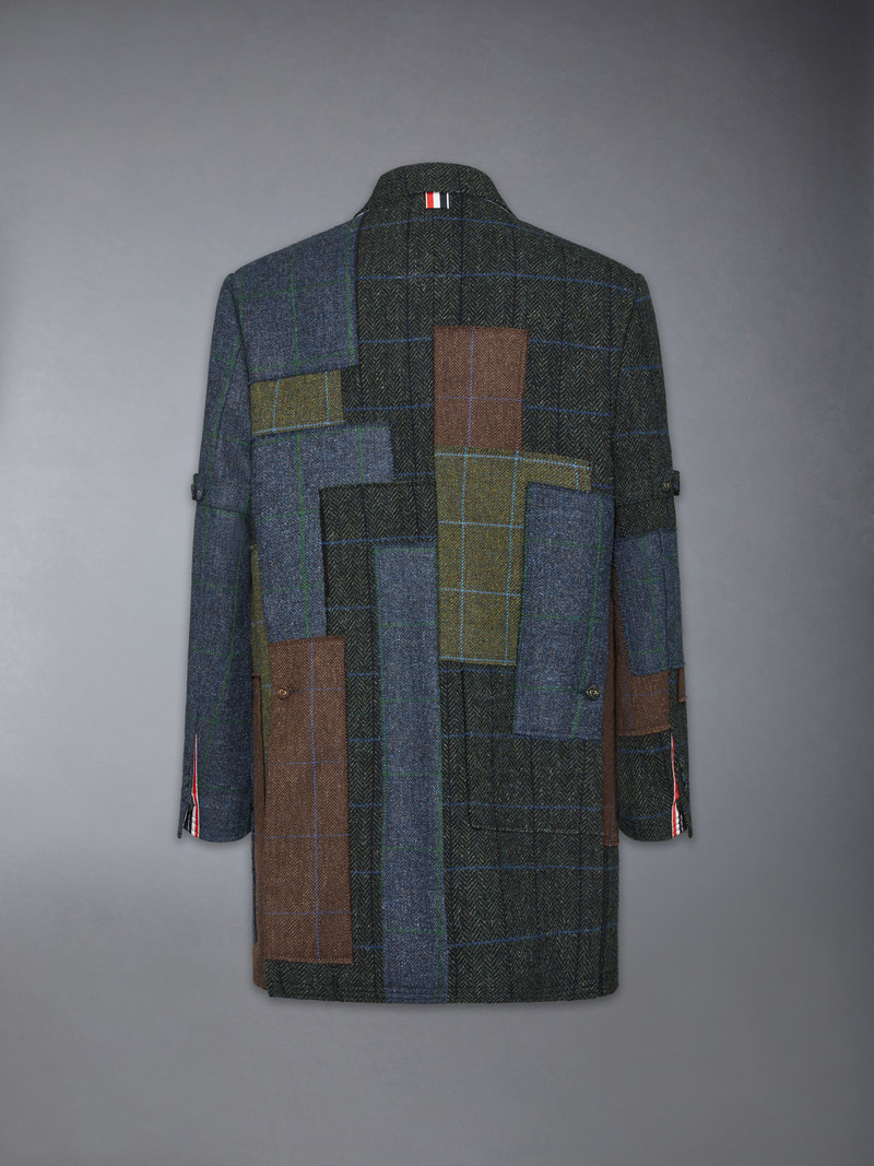 HUNTING TWEED CHESTERFIELD ARMBAND JACKET 7