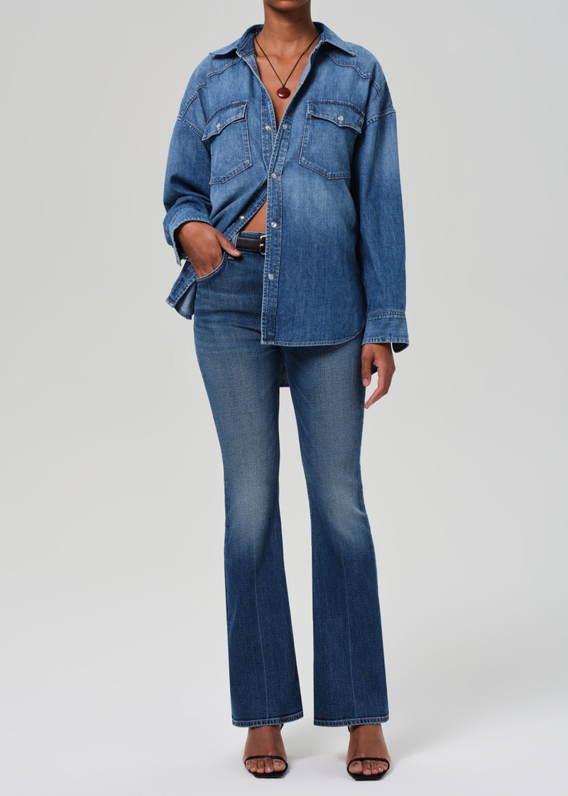 Citizens of Humanity Lilah High Rise Bootcut 32.5"
In Abalone outlook