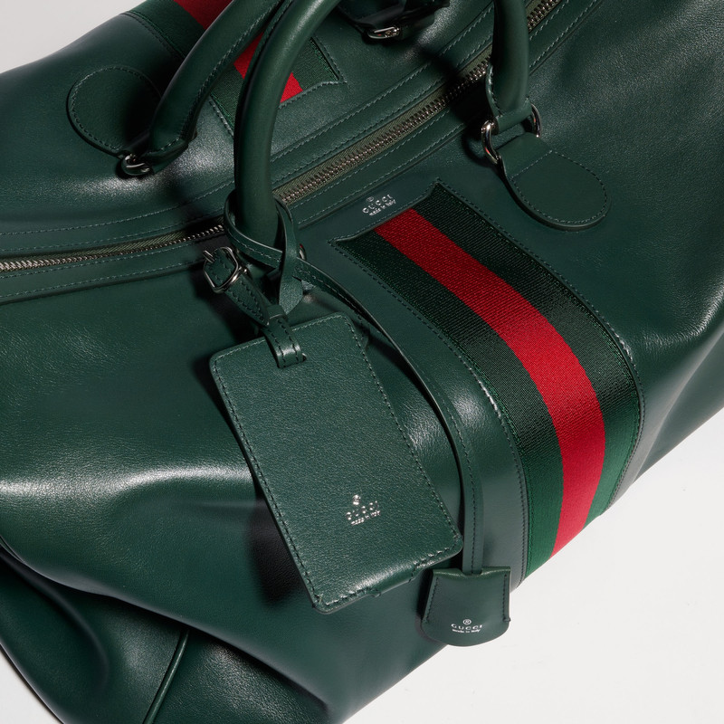 Web Trademark medium duffle bag 7