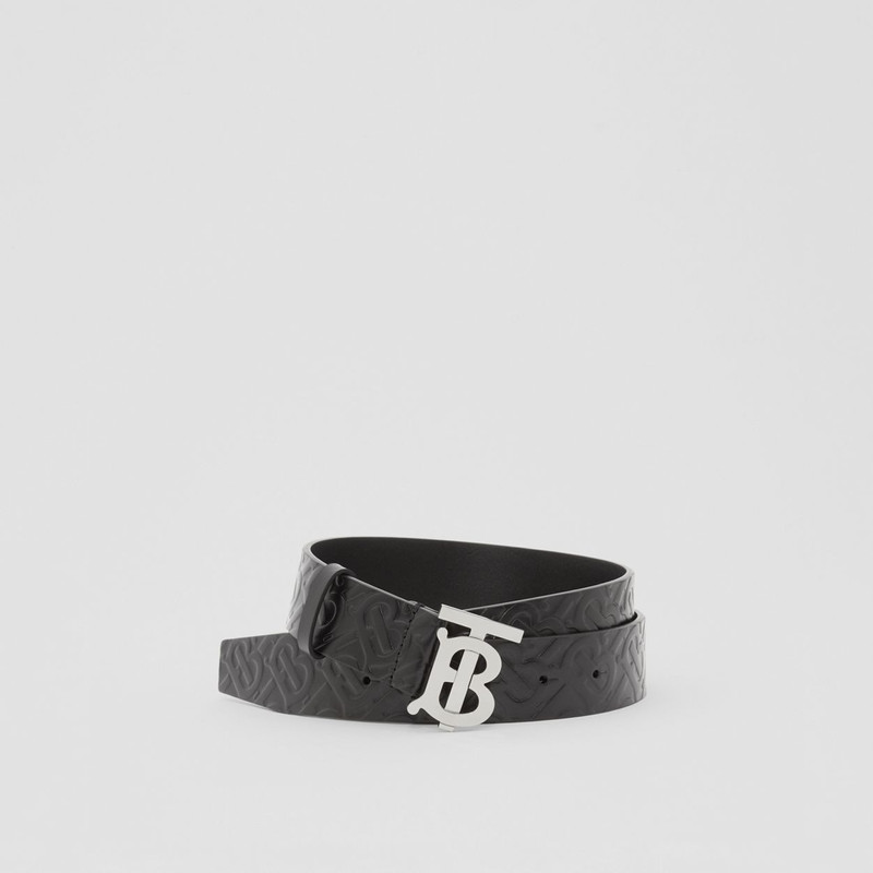 Monogram Motif Monogram Leather Belt 1