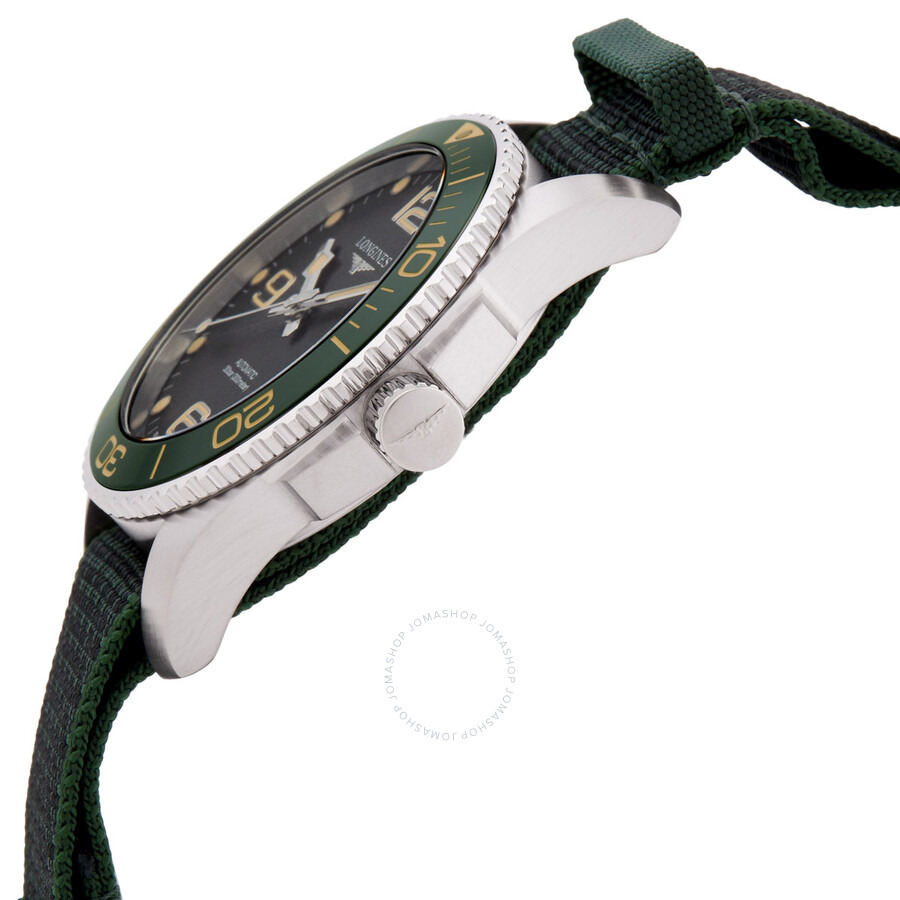 Longines Hydroconquest Automatic Grey Dial Men's Watch L3.781.4.05.2 - 2