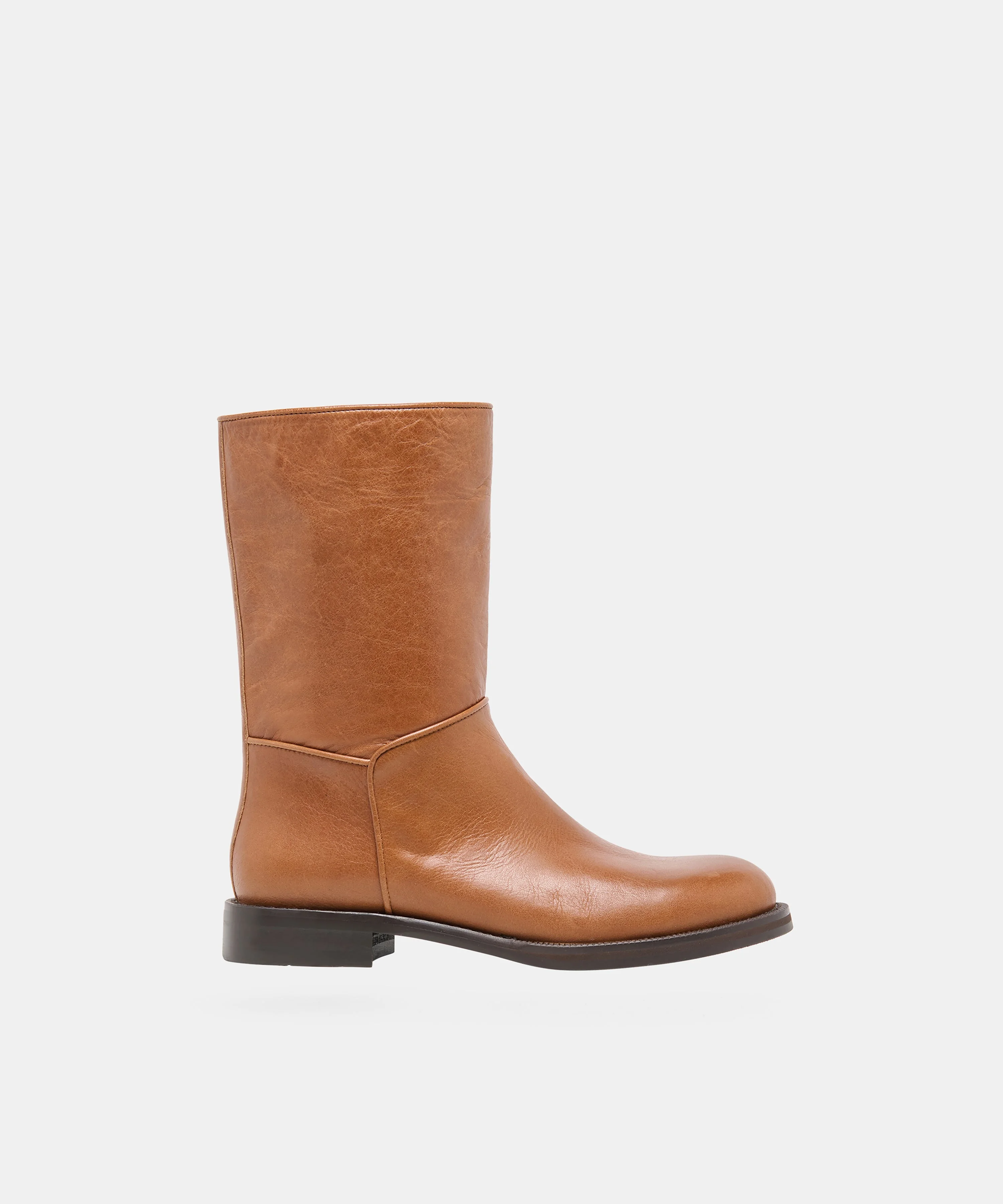 TEGEN BOOTS TAN LEATHER - 1