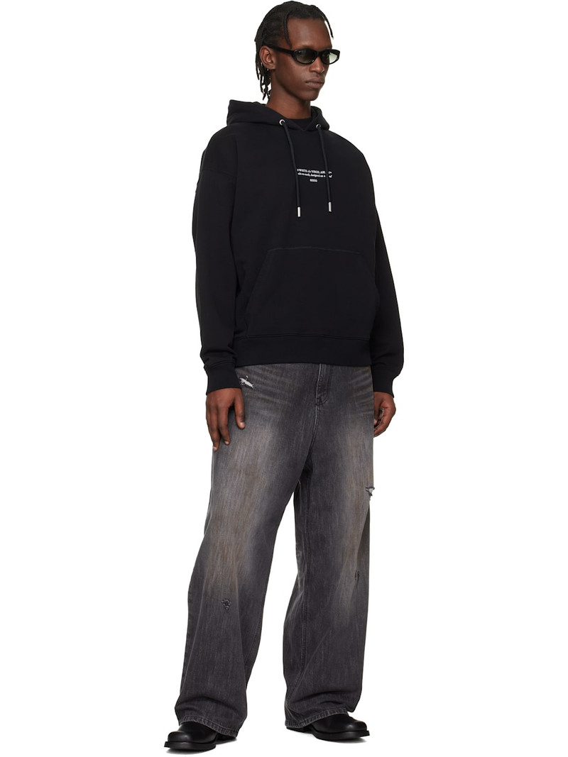Off-White Black Statement Skate Hoodie outlook