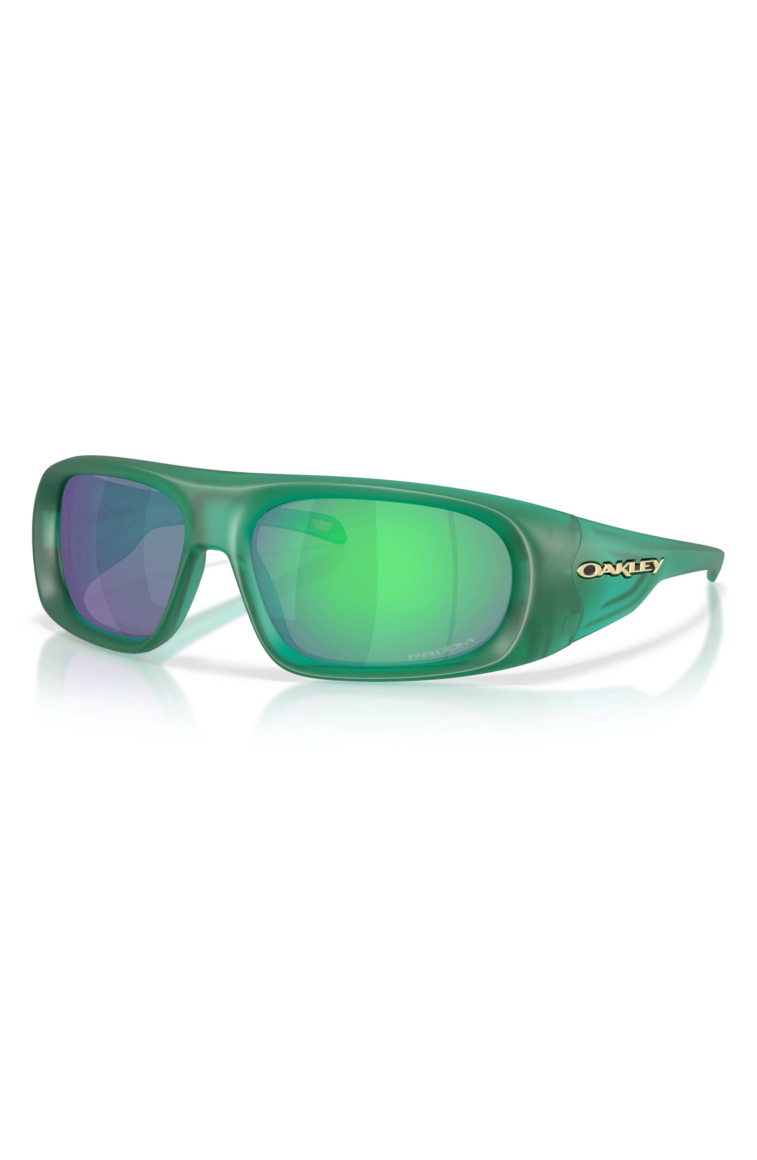 Oakley 61mm Prizm™ Shield Sunglasses in Dark Green at Nordstrom - 2