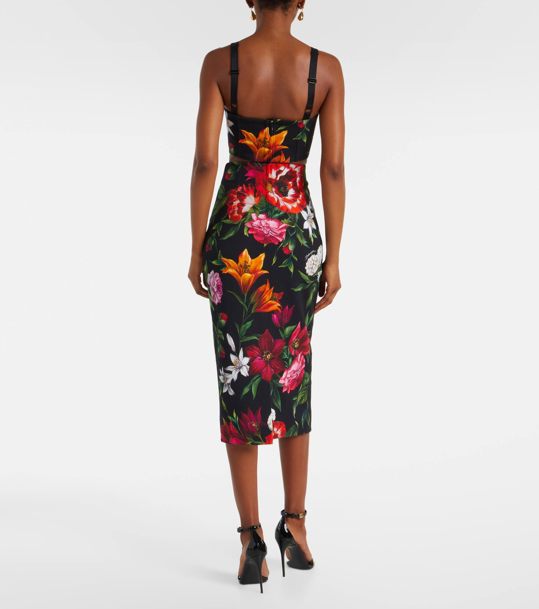 Floral bustier top - 3