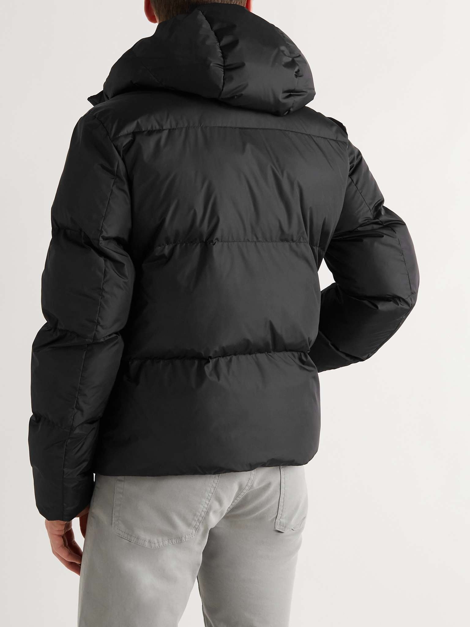 Padded Quilted Shell Hooded Jacket - 4