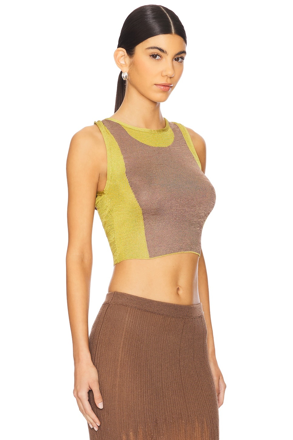 Two-tone Twisted Top - 3