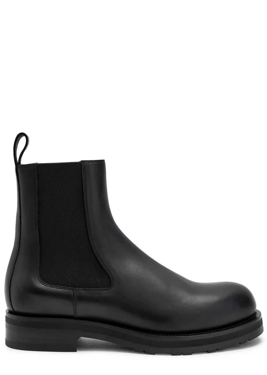 The Row Leather Chelsea Boots - 1