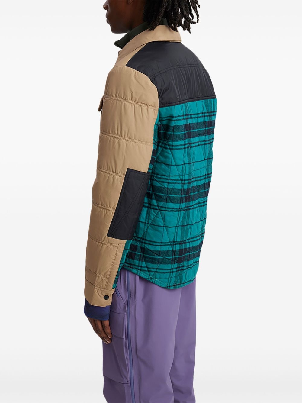 Loge Peak quilted shirt jacket - 4