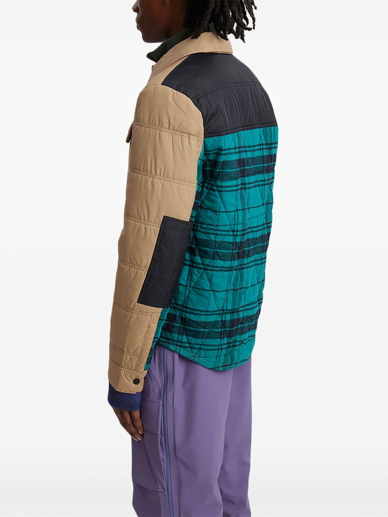 Loge Peak quilted shirt jacket 4