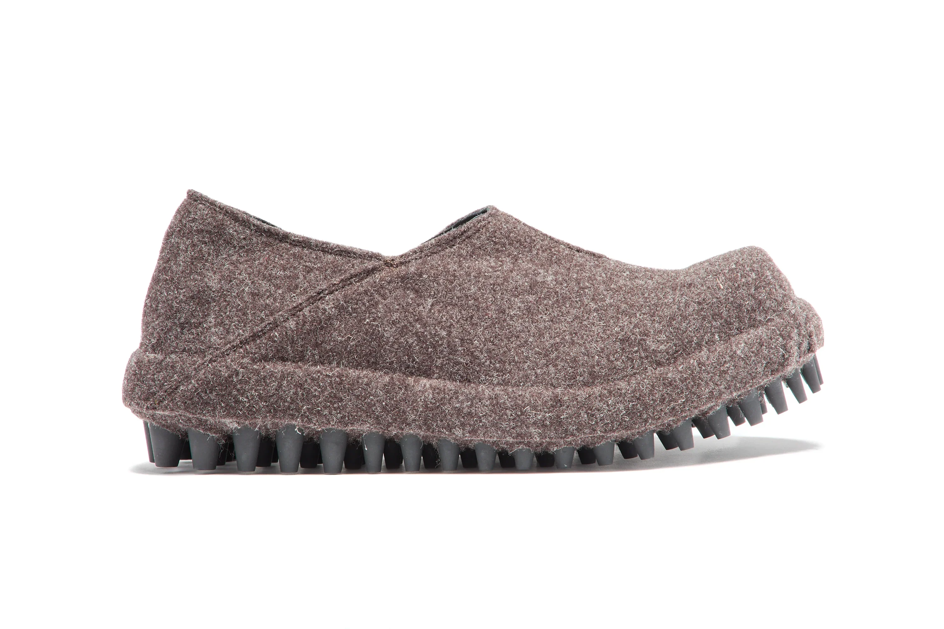 424 Felt Miner Slip On Brown - 1