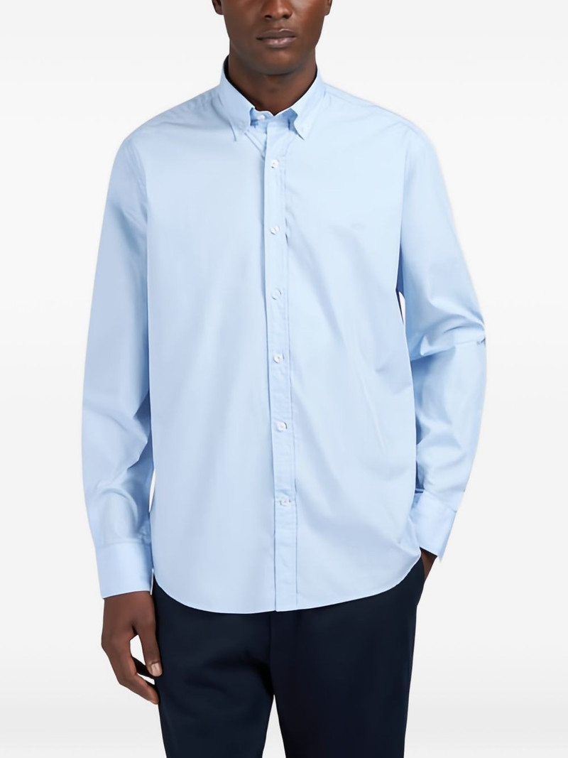 Paul & Shark shark embroidery cotton poplin shirt outlook