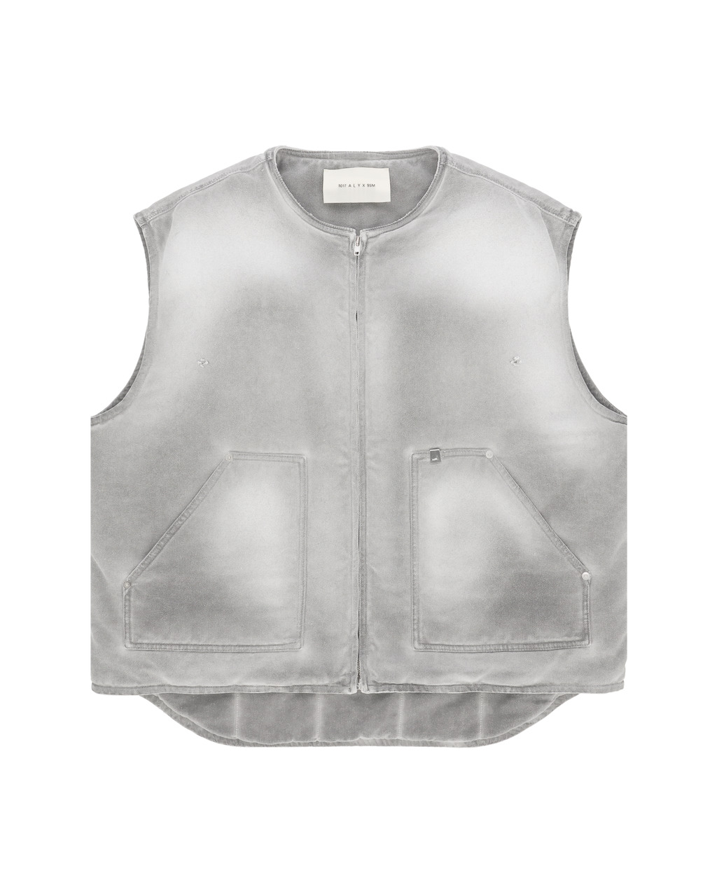 OVERDYED WORK VEST - 1