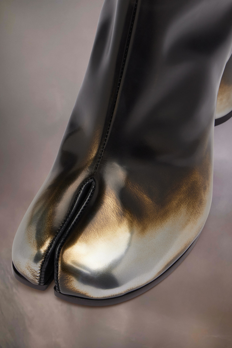 Tabi Metallic Ankle Boots 5