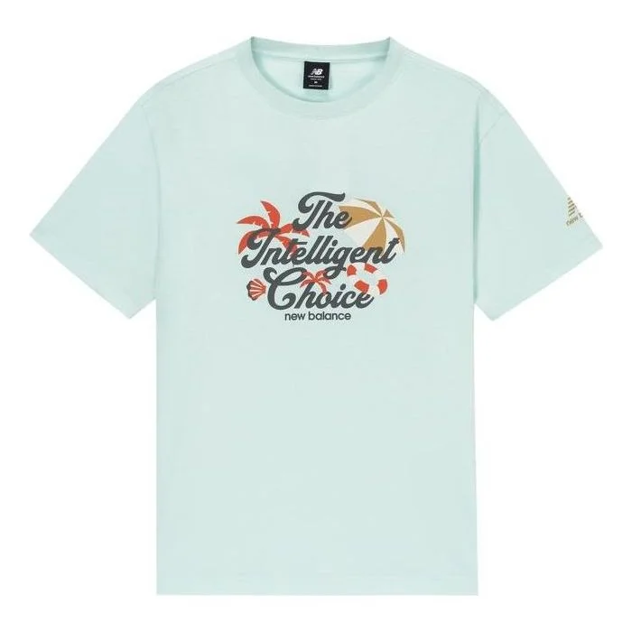 New Balance Athletics Casual Tee 'Sky Blue' AMT32366-LSF - 1