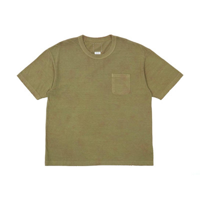 visvim JUMBO TEE S/S (UNEVEN DYE) GREEN outlook