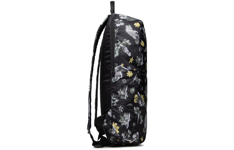 (WMNS) PUMA Core Seasonal Daypack Backpack 'Black White Purple Yellow' 077381-01 - 4