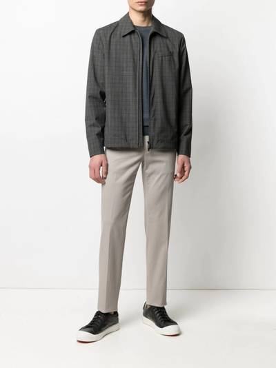 Canali crew-neck knit jumper outlook