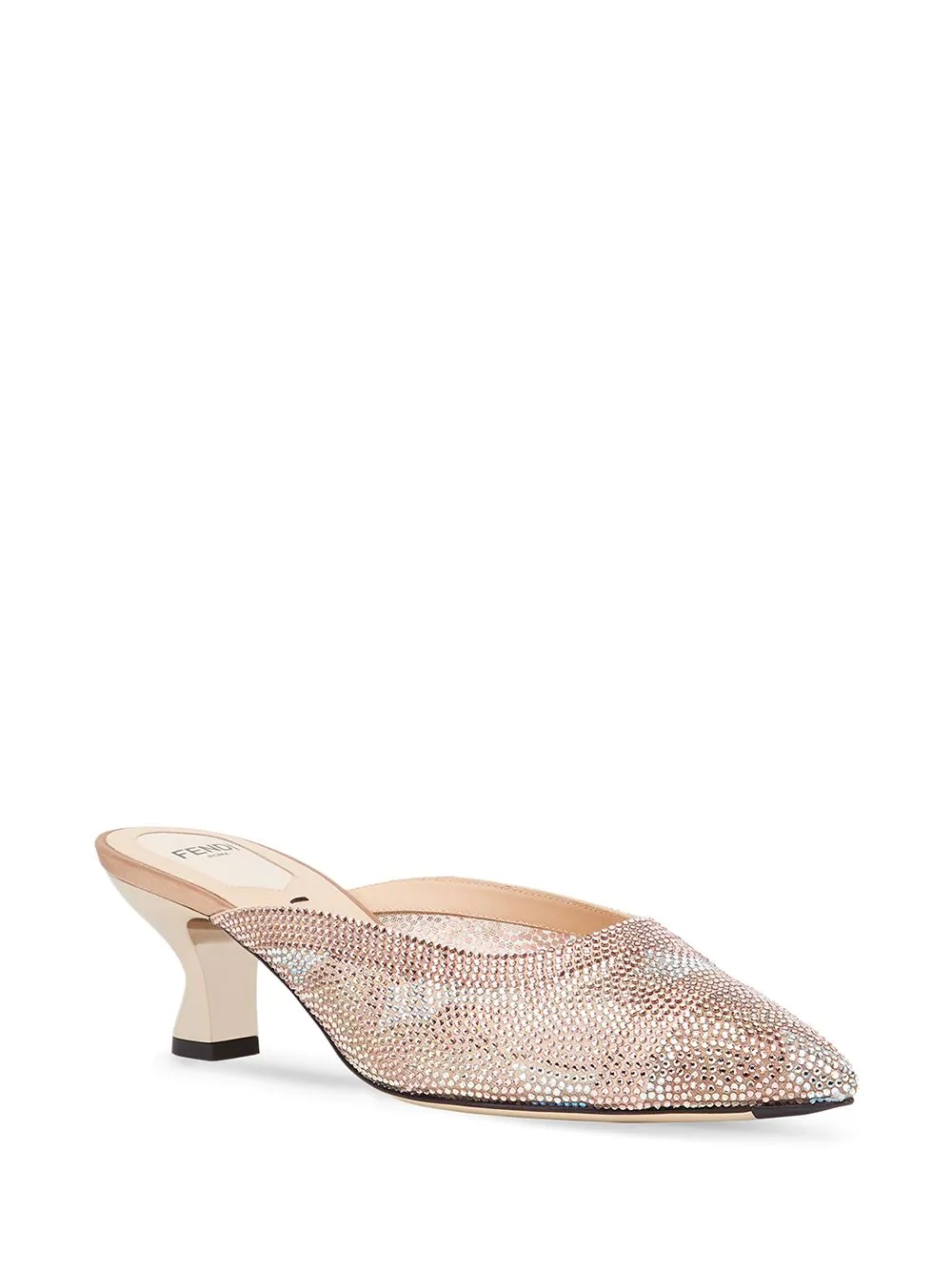 slip-on pointed mules - 2