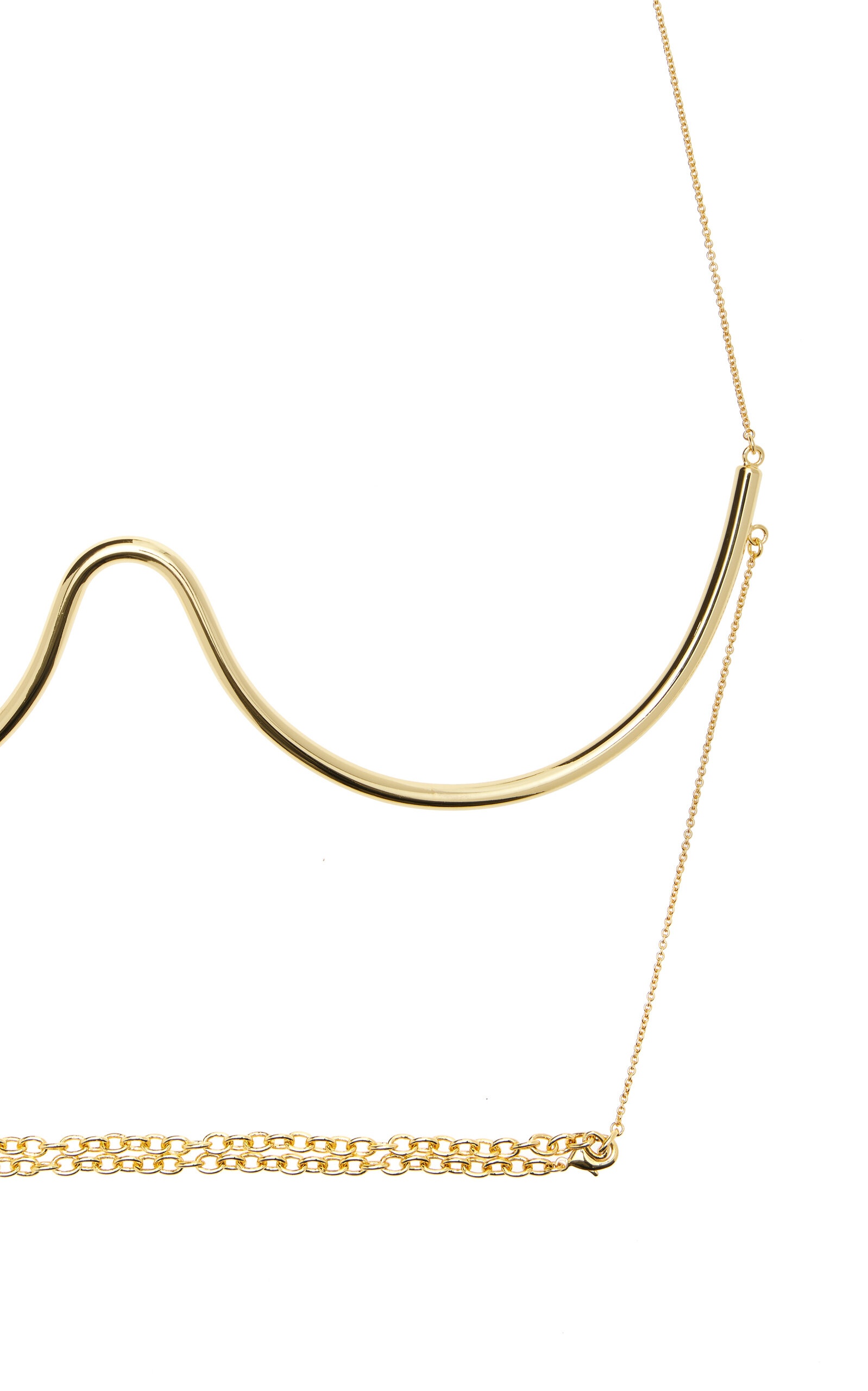 Cult Gaia Asha Gold-Tone Bralette Chain gold | modaoperandi