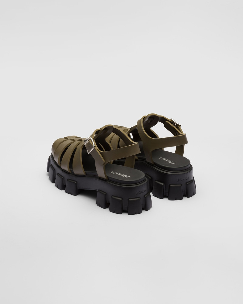 Rubber sandals 5