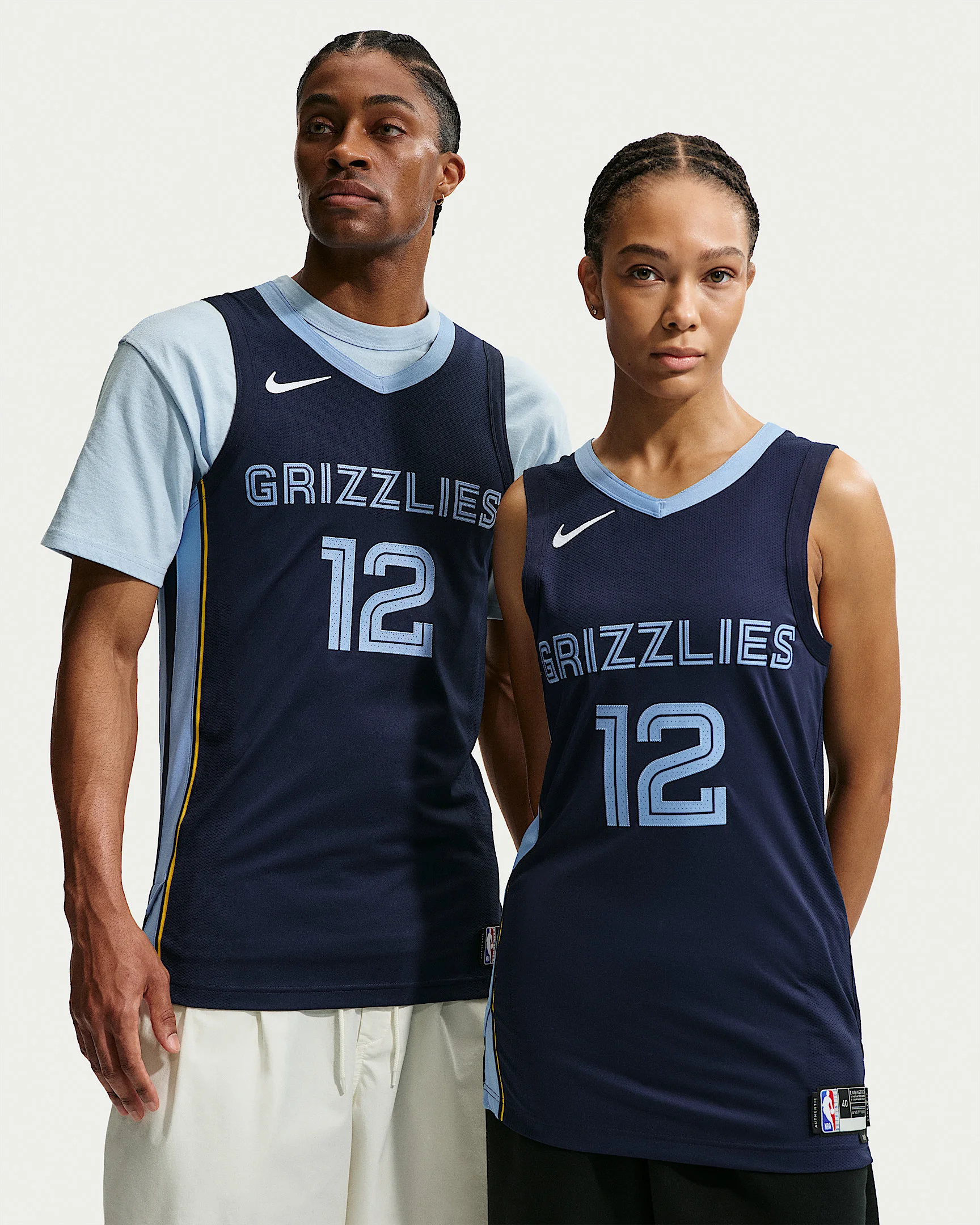 Grizzlies Icon Edition 2020 Nike Men's NBA Authentic Jersey - 1