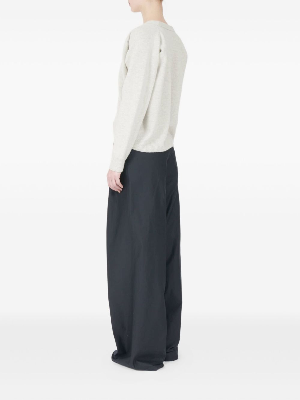 V-neck button cardigan - 4