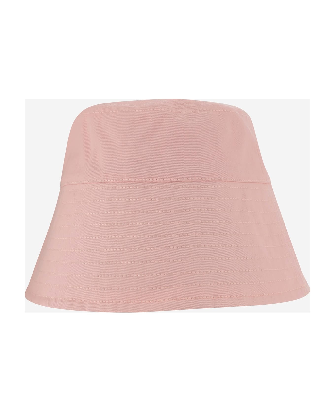 Cotton Bucket Hat With Logo - 3