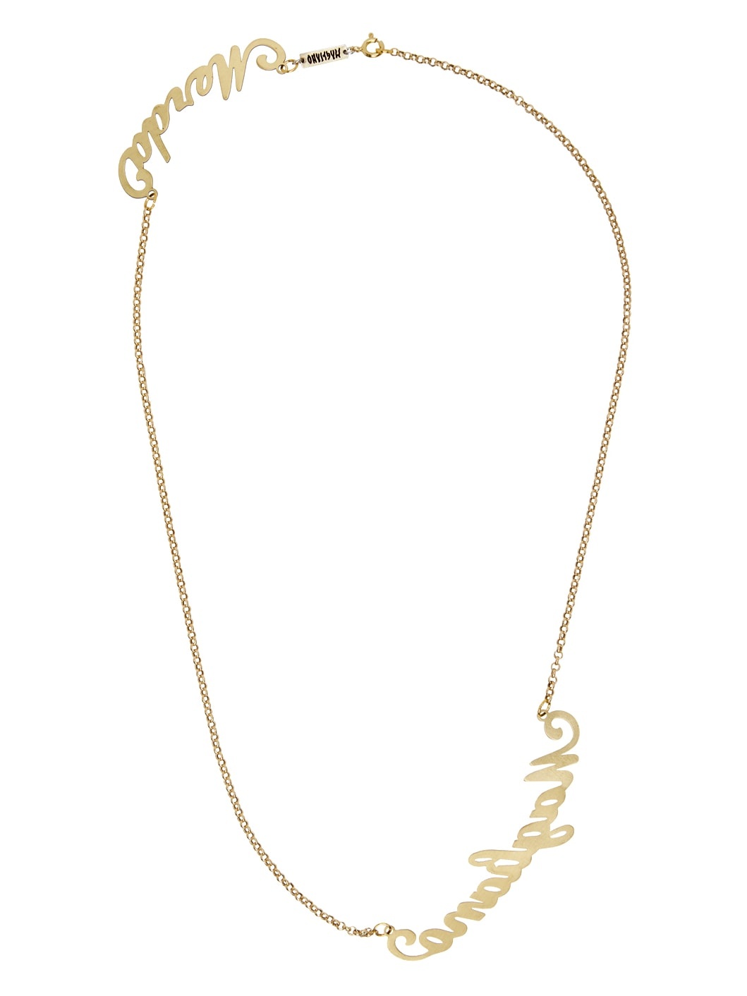Gold Merda Necklace - 1