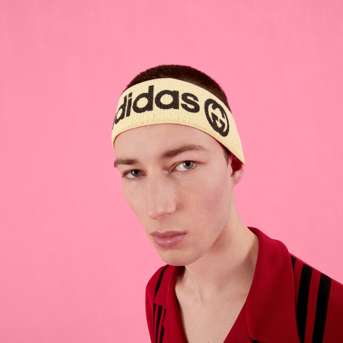 adidas x Gucci cotton sponge headband - 4