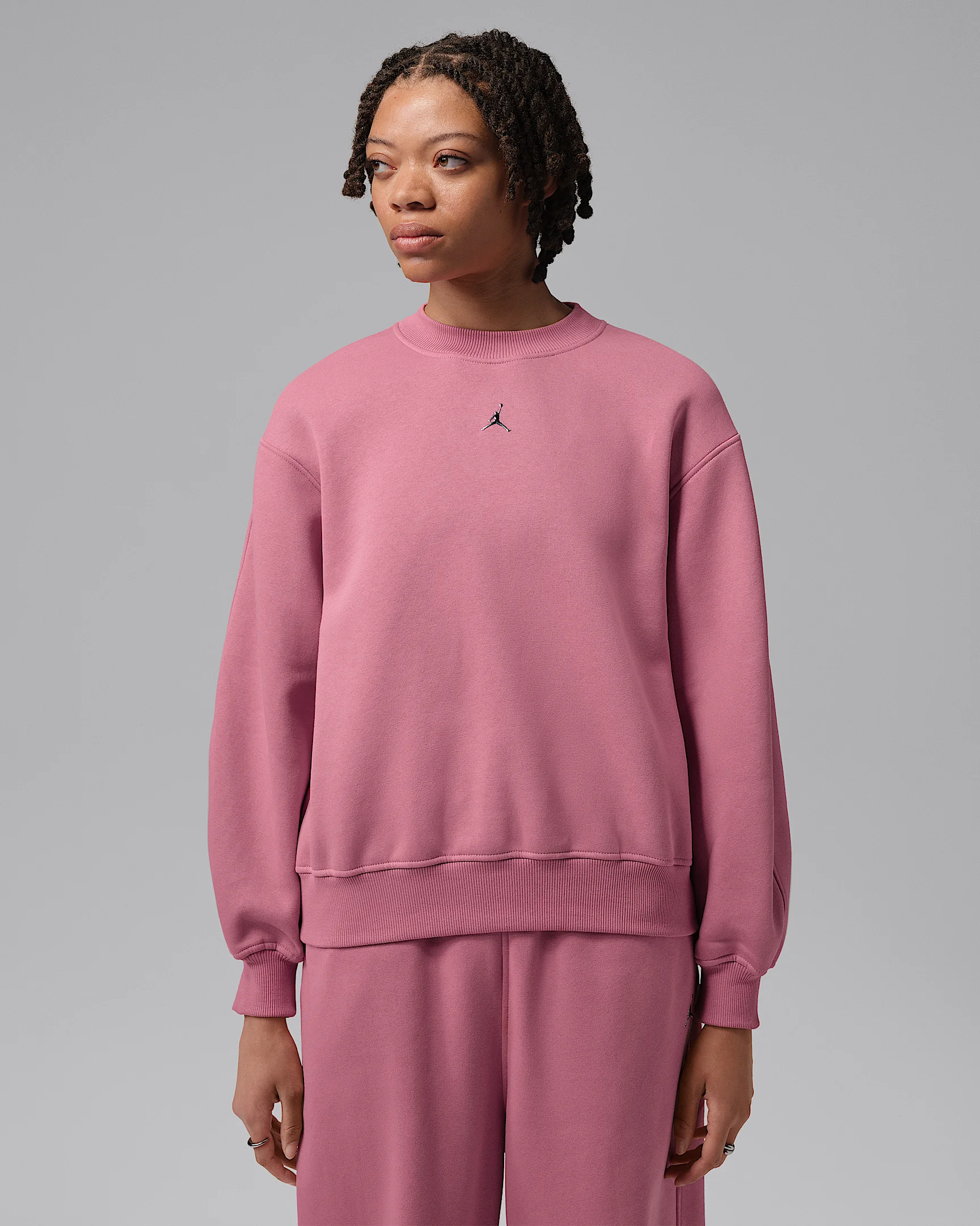 Jordan Brooklyn Women's Fleece Crew-Neck Sweatshirt - 1