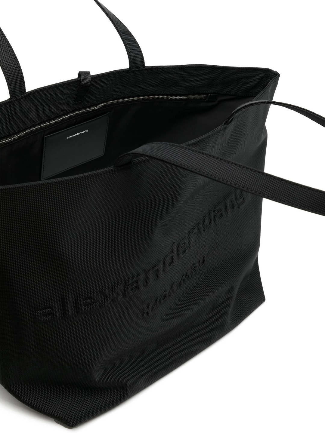 Punch Tote Bag In Nylon Canvas - 5