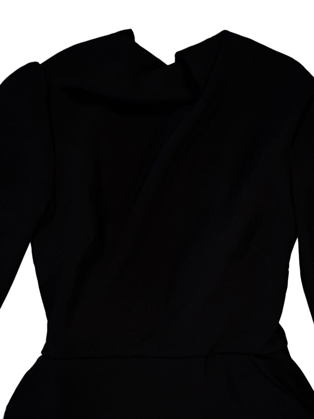 cape-design gown - 4