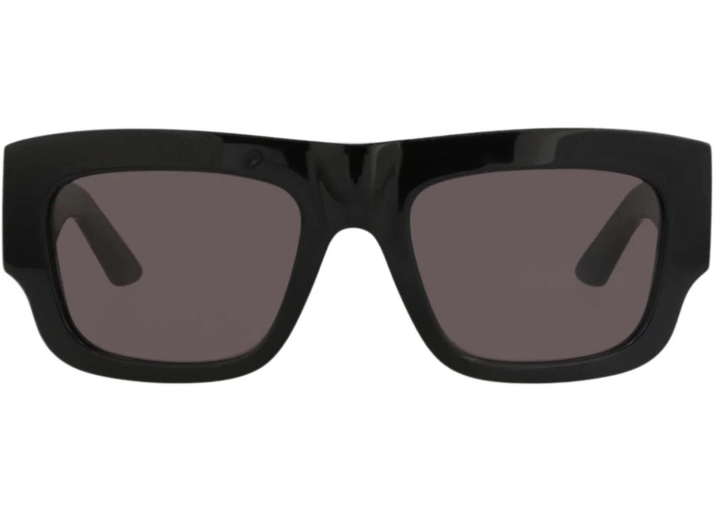 Alexander McQueen Square-Frame Recycled Acetate Sunglasses Black Black Grey (AM0449S-30015166-001) - 1