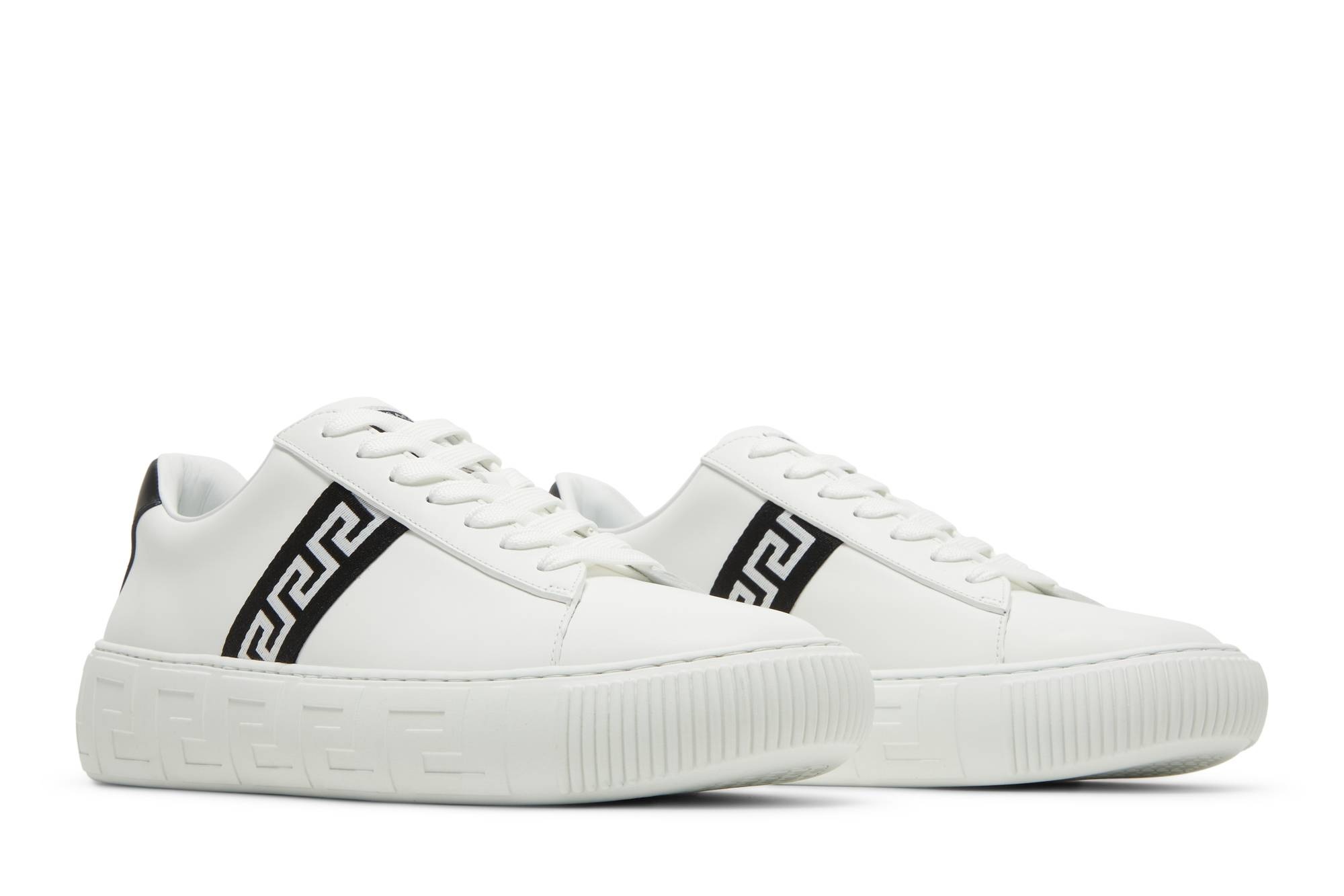 Versace Greca Sneaker 'White Black' - 8