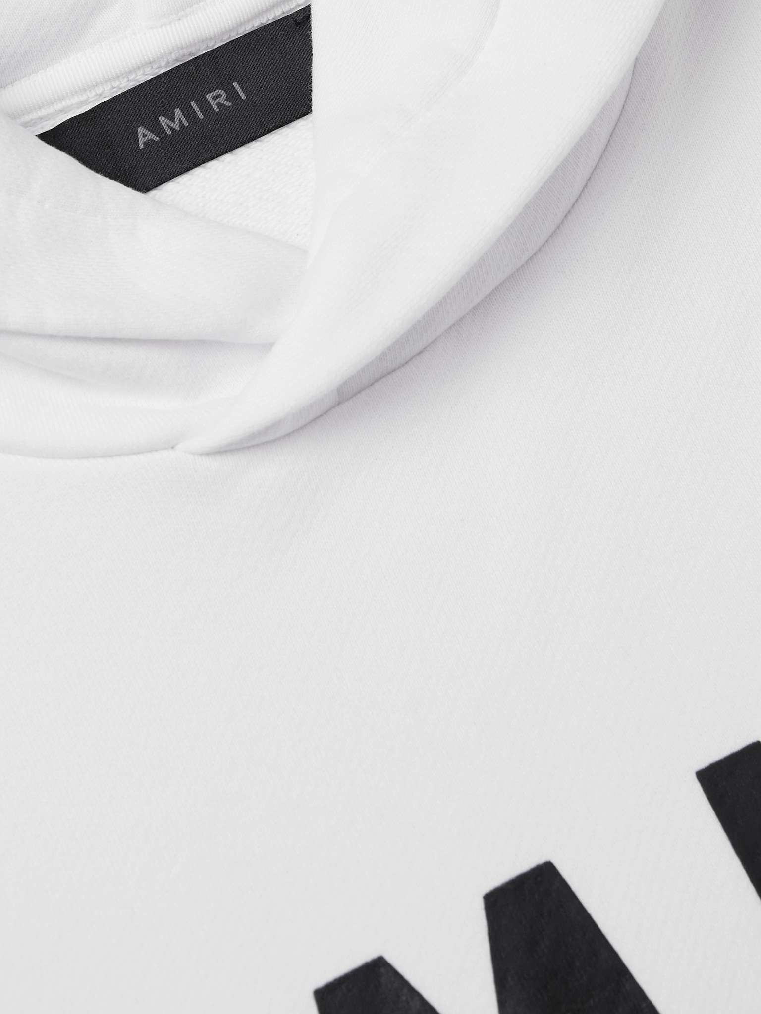 Logo-Detailed Cotton-Jersey Hoodie - 5