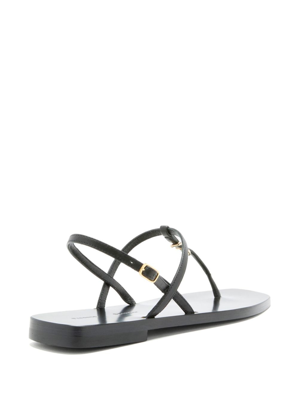 cross-strap flat sandals - 3