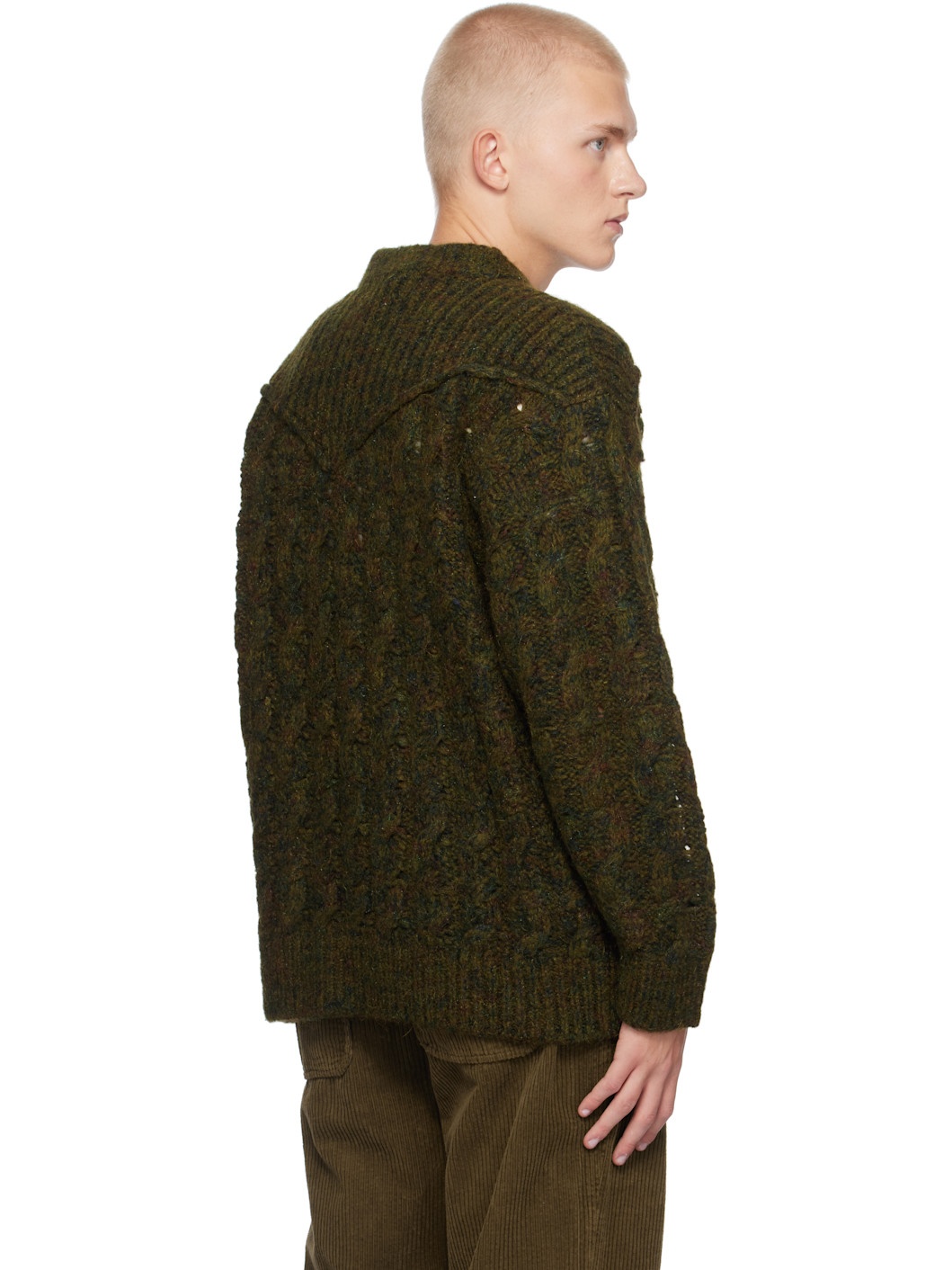 Khaki Helios Sweater - 3