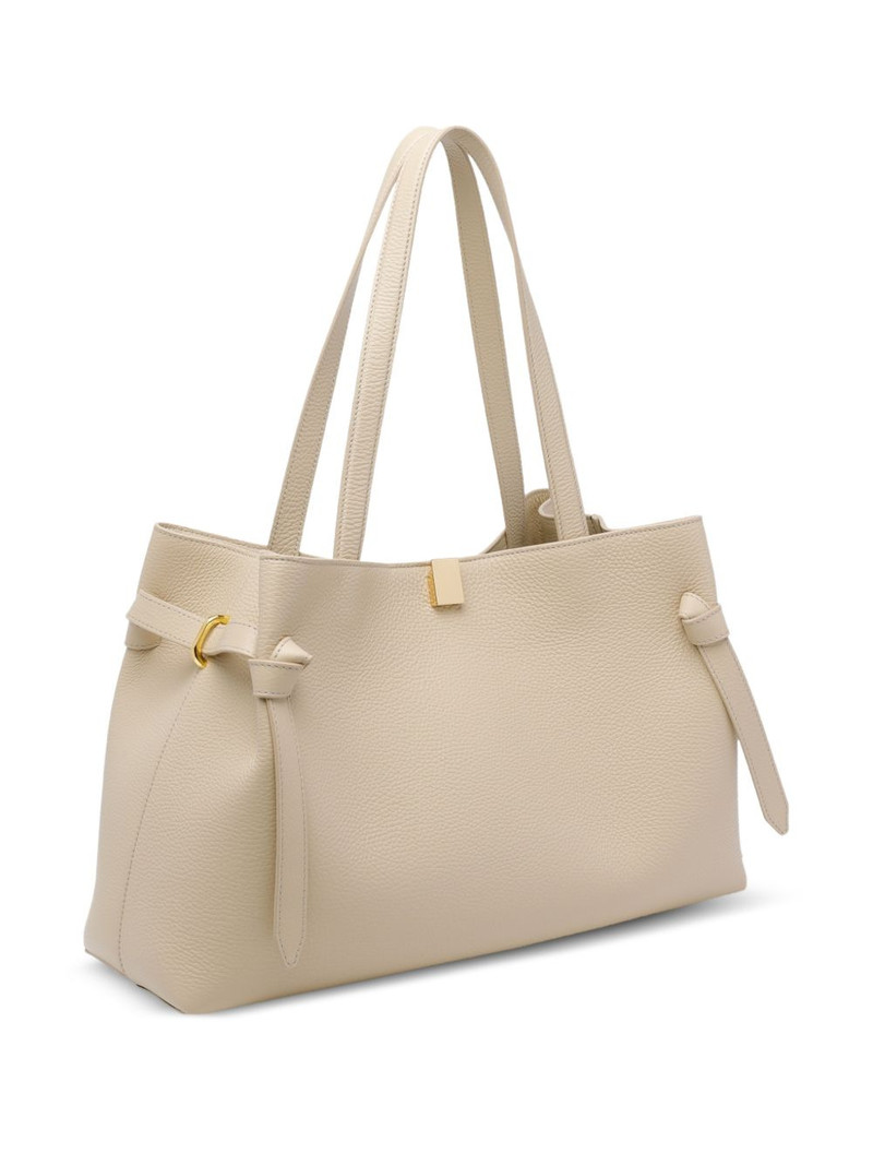 Gyoza pebble-grain shoulder bag 3