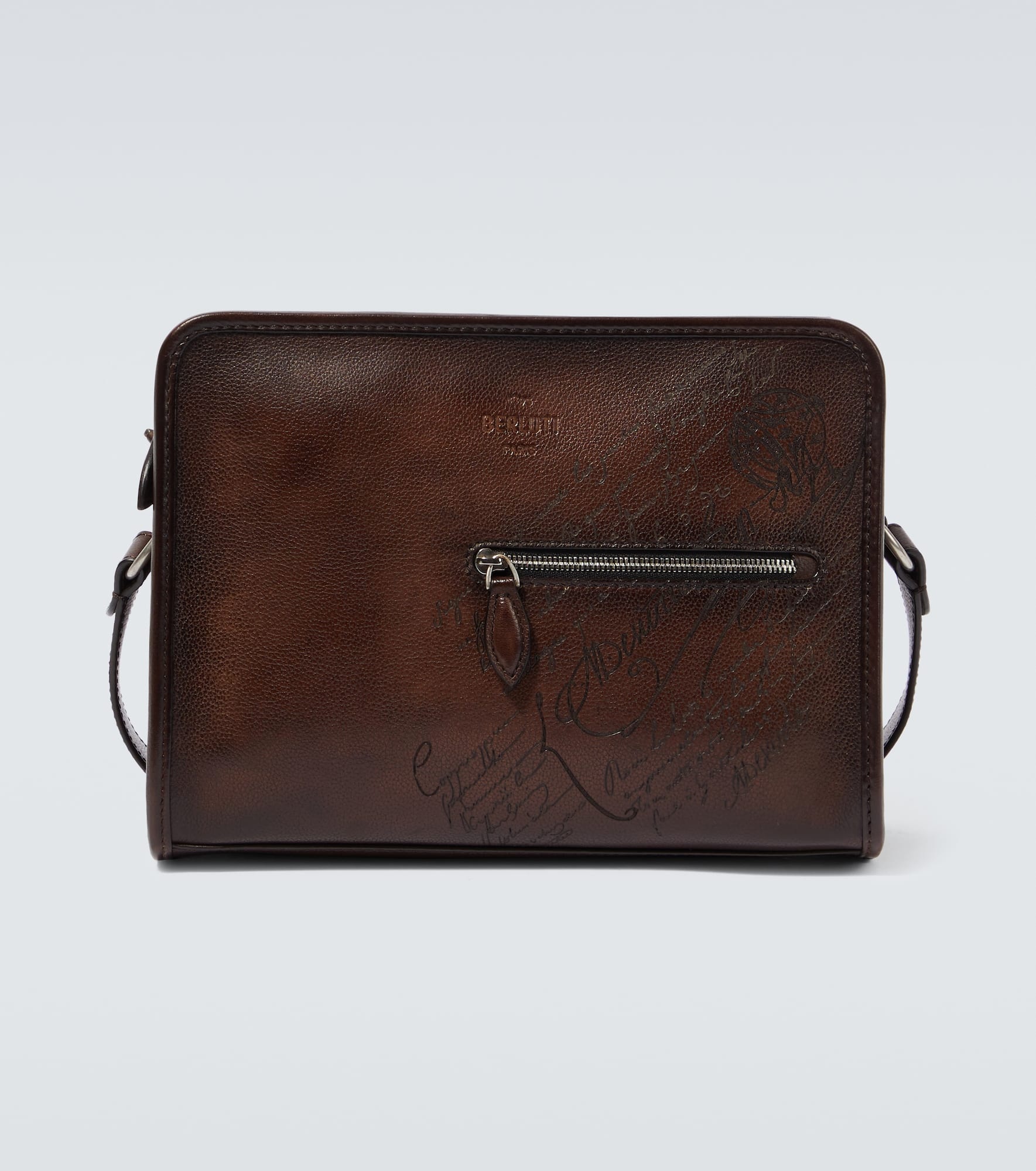 Deux Jours leather briefcase - 1