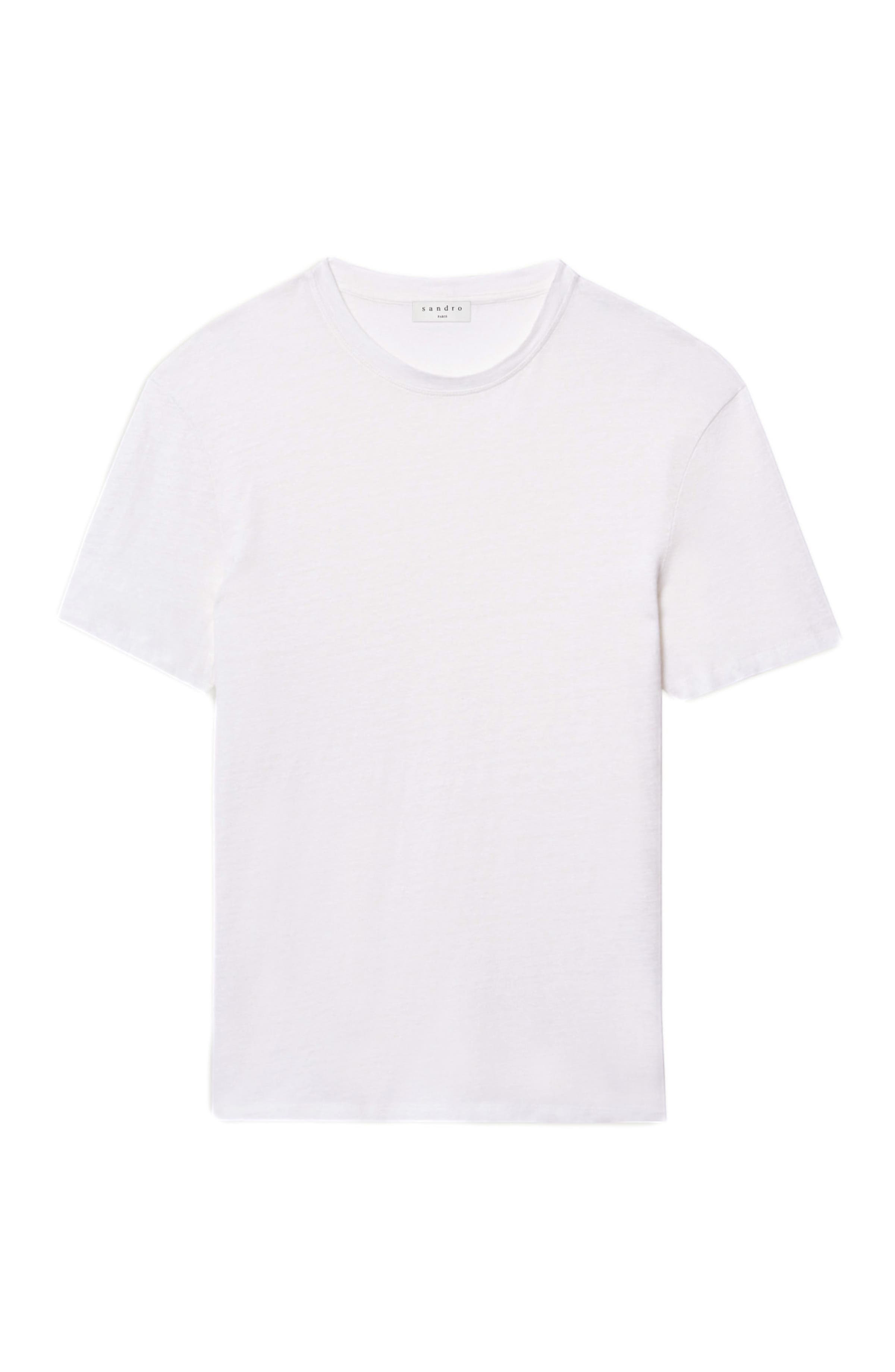 Clash Linen Crewneck T-Shirt - 7