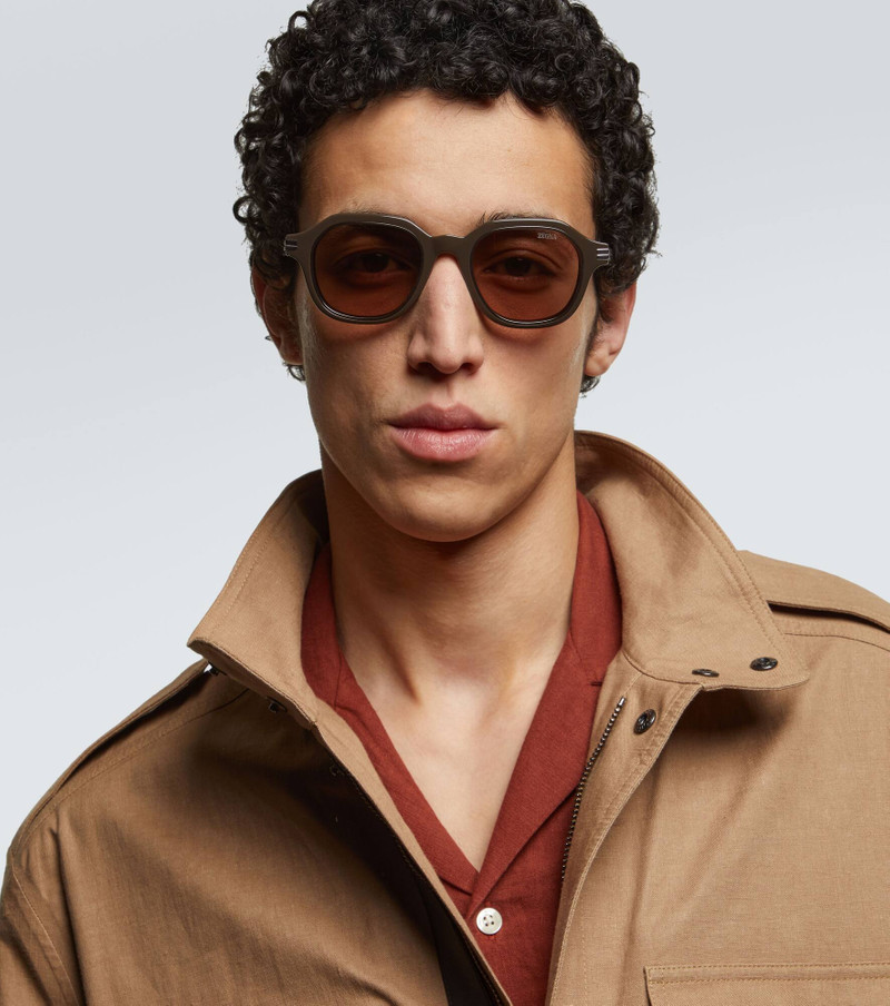 ZEGNA Round sunglasses outlook